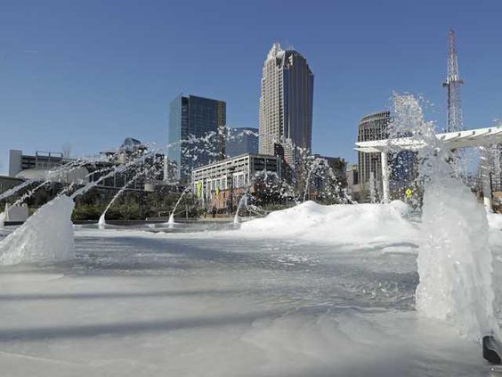 W Freezing in Charlotte